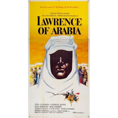 251. Three Sheet (41" x 80"); Roadshow Release; Very Fine+ Folded ### LAWRENCE OF ARABIA (1962)