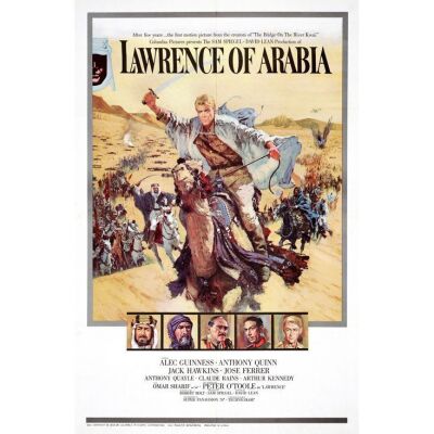 252. One Sheet (27" x 41"); Style A; Very Fine+ Folded ### LAWRENCE OF ARABIA (1962)