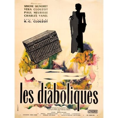 256. French Grande (47" x 63"); Country-of-Origin; Fine+ on Linen ### LES DIABOLIQUES (1955)