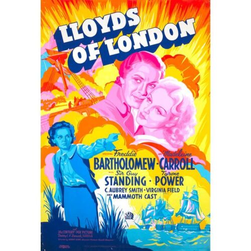 259. 40" x 60"; Silk-Screen; Fine+ Rolled ### LLOYD'S OF LONDON (1936)
