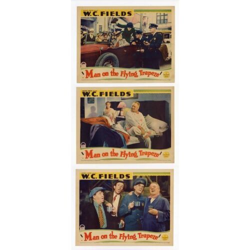 269. Lobby Cards (3) (11" x 14"); Very Fine ### MAN ON THE FLYING TRAPEZE (1935)