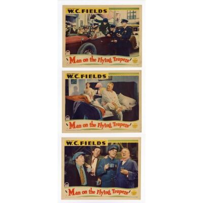 269. Lobby Cards (3) (11" x 14"); Very Fine ### MAN ON THE FLYING TRAPEZE (1935)