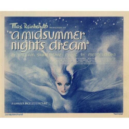 282. Title Lobby Card (11" x 14"); Very Fine+ ### A MIDSUMMER NIGHT'S DREAM (1935)