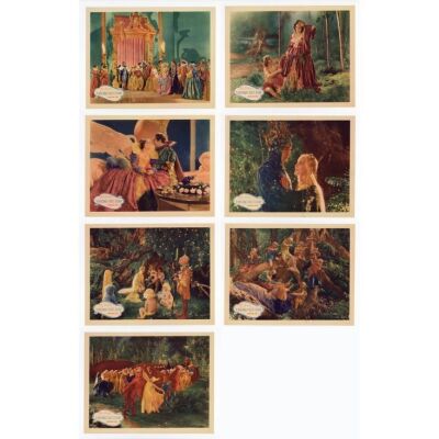 283. Lobby Cards (7) (11" x 14"); Very Fine+ ### A MIDSUMMER NIGHT'S DREAM (1935)