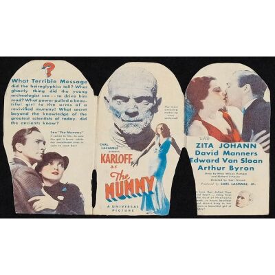293. Herald (3" x 6"); Fine+ ### THE MUMMY (1932)