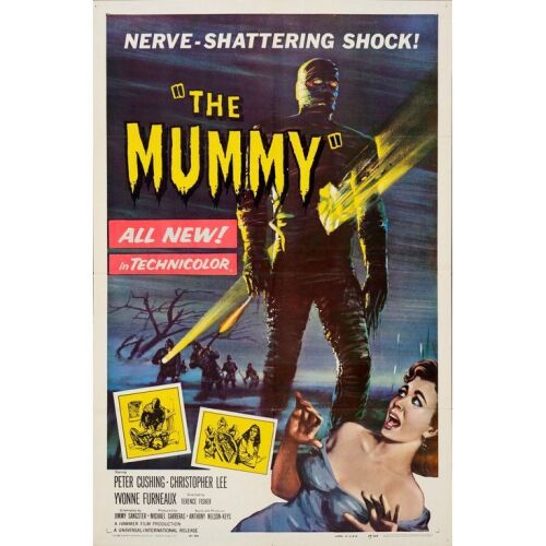 294. One Sheet (27" x 41"); Very Fine Folded ### THE MUMMY (1959)