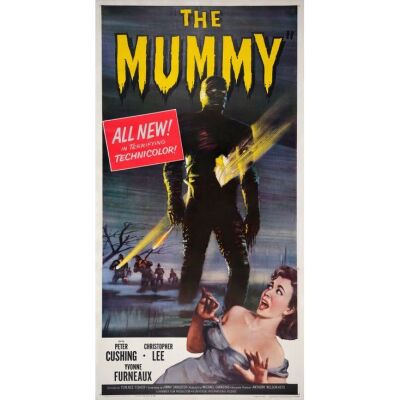 295. Three Sheet (41" x 79"); Very Fine+ on Linen ### THE MUMMY (1959)