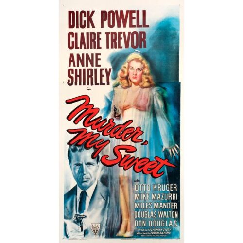 296. Three Sheet (41" x 79"); Style A; Very Fine+ on Linen ### MURDER, MY SWEET (1944)
