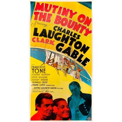 297. Three Sheet (41" x 81"); Style B; Very Fine on Linen ### MUTINY ON THE BOUNTY (1935)