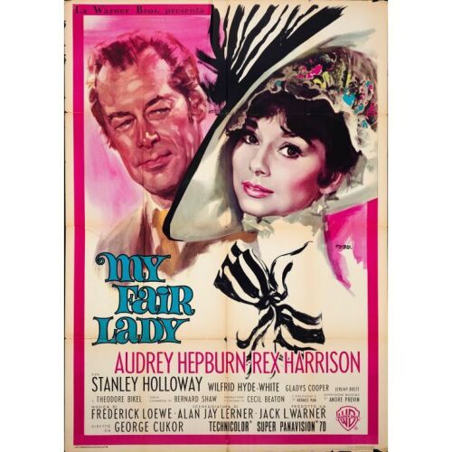 299. Italian Two Fogli (39" x 55"); Fine+ Folded ### MY FAIR LADY (1965)