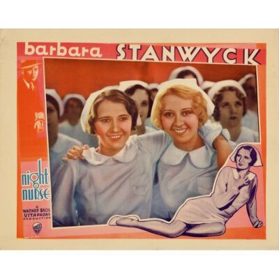 301. Lobby Card (11" x 14"); Very Fine- ### NIGHT NURSE (1931)