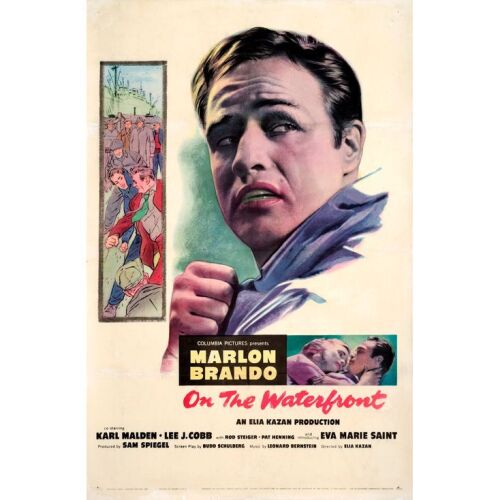 313. One Sheet (27" x 41"); Fine+ on Linen ### ON THE WATERFRONT (1954)