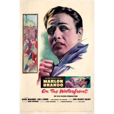 313. One Sheet (27" x 41"); Fine+ on Linen ### ON THE WATERFRONT (1954)