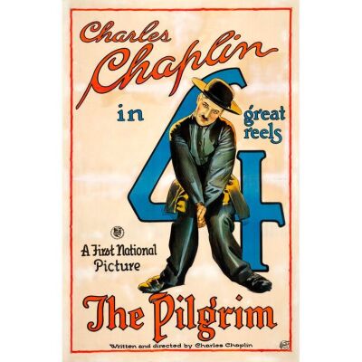 327. One Sheet (27" x 41"); Fine- on Linen ### THE PILGRIM (1923)
