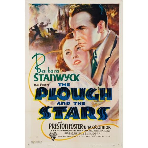 331. One Sheet (27" x 41"); Very Fine- Folded ### THE PLOUGH AND THE STARS (1936)