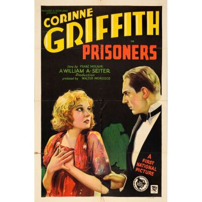 337. One Sheet (27" x 41"); Style B, Stone Lithograph; Very Fine- Folded ### PRISONERS (1929)