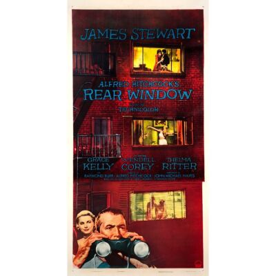 342. Three Sheet (41" x 81"); Very Fine on Linen ### REAR WINDOW (1954)