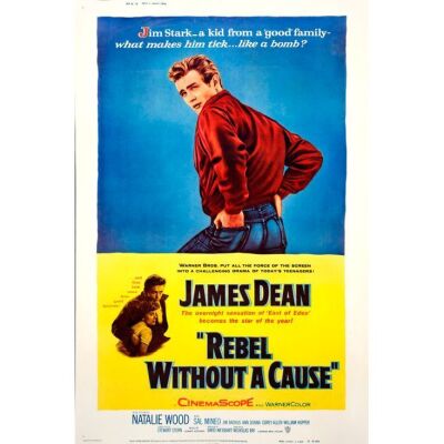 346. 40" x 60"; Style Z; Very Fine- on Paper ### REBEL WITHOUT A CAUSE (1955)