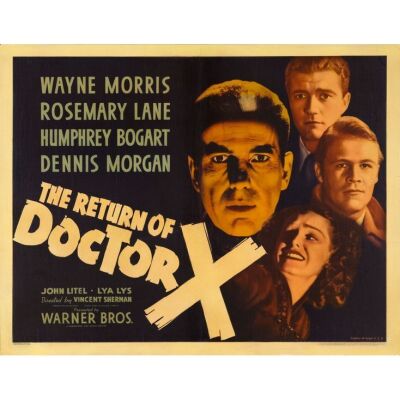 349. Half Sheet (22" x 28"); Linen Finish; Fine+ on Paper ### THE RETURN OF DOCTOR X (1030)