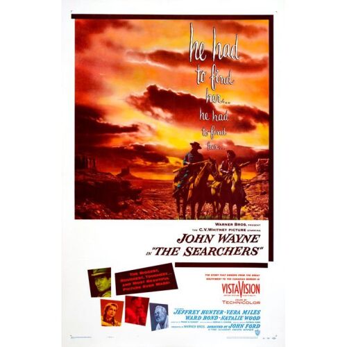 360. One Sheet (27" x 41"); Very Fine+ on Linen ### THE SEARCHERS (1956)