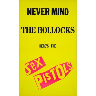 363. British Record Album Poster (36" x 60"); Very Fine+ Rolled ### SEX PISTOLS (1977)