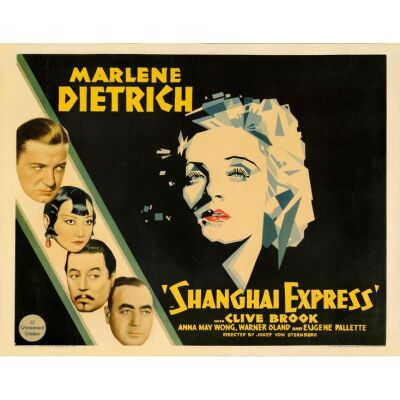 368. Half Sheet (22" x 28"); Style A; Fine+ on Paper ### SHANGHAI EXPRESS (1932)