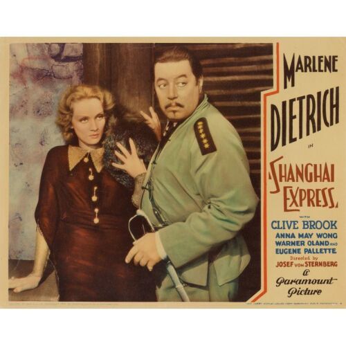 370. Lobby Card (11" x 14"); Glossy Finish; Very Fine- ### SHANGHAI EXPRESS (1932)