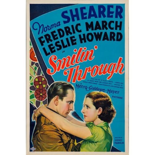 375. One Sheet (27" x 41"); Style C, Stone Lithograph; Very Fine Folded ### SMILIN' THROUGH (1932)