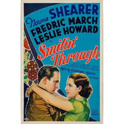 375. One Sheet (27" x 41"); Style C, Stone Lithograph; Very Fine Folded ### SMILIN' THROUGH (1932)