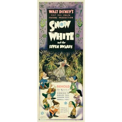 377. Insert (14" x 36"); Fine+ on Paper ### SNOW WHITE AND THE SEVEN DWARFS (1937)