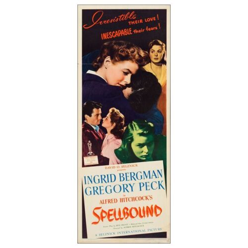 382. Insert (14" x 36"); Fine Folded ### SPELLBOUND (1945)
