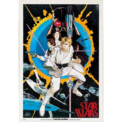 388. Promotional Poster (20" x 29"); Very Fine Rolled ### STAR WARS: A NEW HOPE (1976)