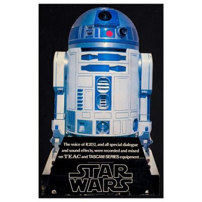 389. TEAC-Tascam Soundtrack Mobile (17" x 27"); Double-Sided; Fine+ ### STAR WARS: A NEW HOPE (1977)