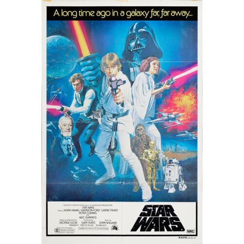 390. Australian One Sheet (27" " x 40"); Style C; Fine Folded ### STAR WARS: A NEW HOPE (1977)