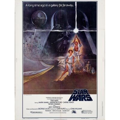 391. 30" x 40"; Fine+ Folded ### STAR WARS: A NEW HOPE (1977)