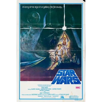 394. Australian One Sheet (27" x 40"); Style A; Fine Folded ### STAR WARS: A NEW HOPE (1977)