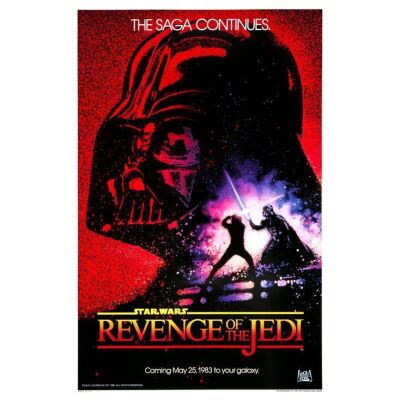 401. One Sheet (27" x 41"); Recalled Dated Teaser Style; Very Fine+ Rolled ### STAR WARS: RETURN OF THE JEDI (1983)
