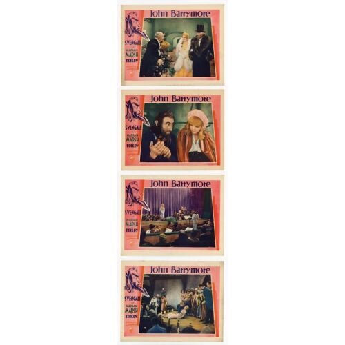 415. Lobby Cards (4) (11" x 14"); Very Fine- ### SVENGALI (1931)
