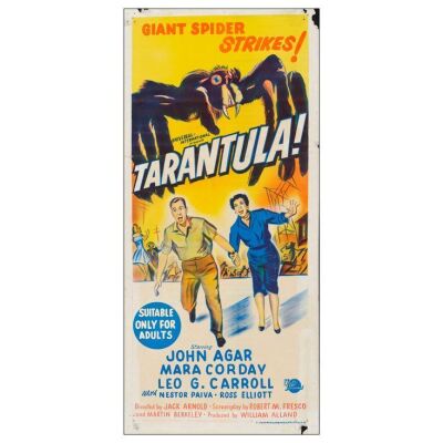416. Australian Daybill (13.5" x 30"); Hand Lithograph; Fine Folded ### TARANTULA (1955)