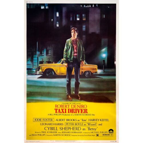 417. 40" x 60"; Fine+ Rolled ### TAXI DRIVER (1976)