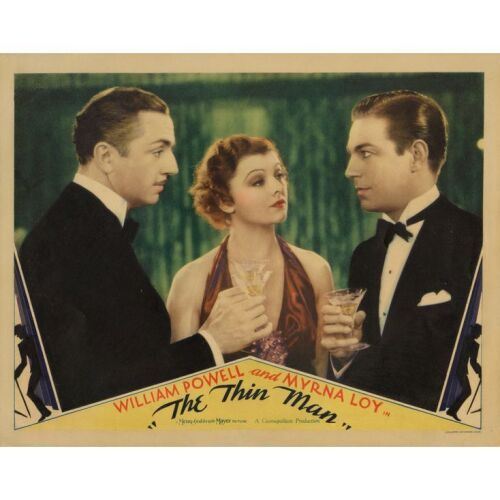 427. Lobby Card (11" x 14"); Fine+ ### THE THIN MAN (1934)
