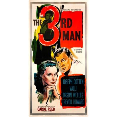 430. Three Sheet (41" x 79"); Fine on Linen ### THE THIRD MAN (1949)