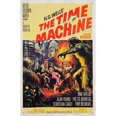 434. One Sheet (27" x 41.5"); Very Fine- on Linen ### THE TIME MACHINE (1960)