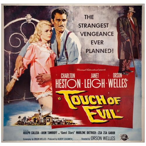440. Six Sheet (81" x 81"); Very Fine- on Linen ### TOUCH OF EVIL (1958)