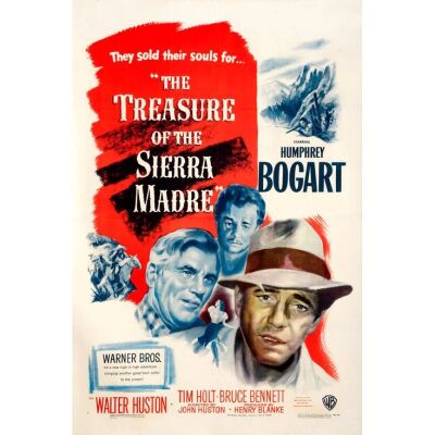 443. One Sheet (27" x 41"); Fine+ on Linen ### THE TREASURE OF THE SIERRA MADRE (1948)