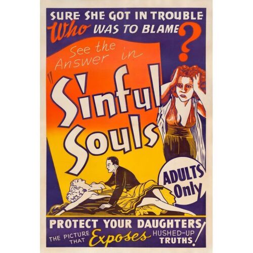 450. One Sheet (28" x 41"); Very Fine- on Linen ### UNBORN SOULS (R-1940s)