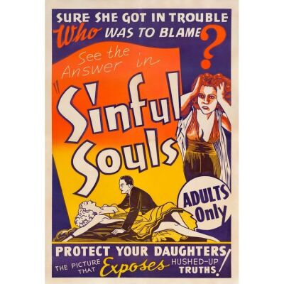 450. One Sheet (28" x 41"); Very Fine- on Linen ### UNBORN SOULS (R-1940s)