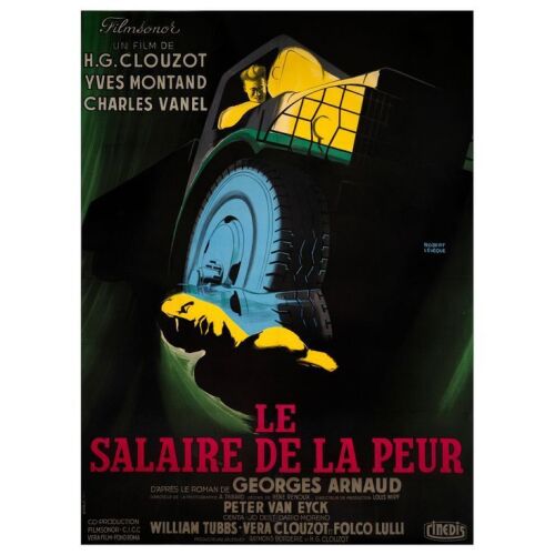 456. Full-Bleed French Grande (45" x 61"); Country-of-Origin, Style B; Very Fine on Linen ### THE WAGES OF FEAR (1953)