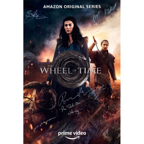 459. Key Cast-Autographed One Sheet (27" x 40") Signed by Rosamund Pike and 5 more! (JSA COA); Double-Sided; Very Fine+ Rolled ### THE WHEEL OF TIME (2021)