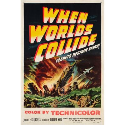 460. One Sheet (27" x 41"); Fine+ on Linen ### WHEN WORLDS COLLIDE (1951)